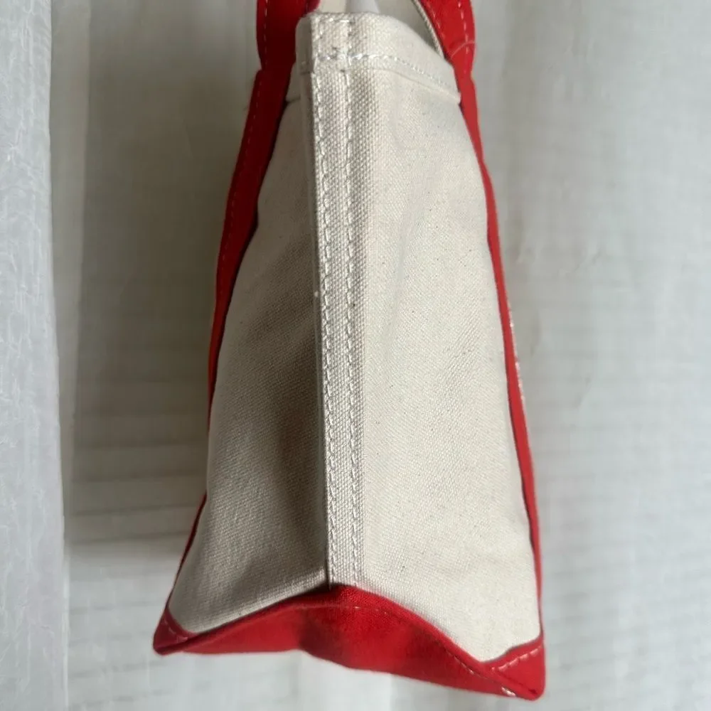 Anthropologie The Hartley Bloody Mary Beaded Cocktail Mini Cotton Canvas Tote - Picture 7 of 16